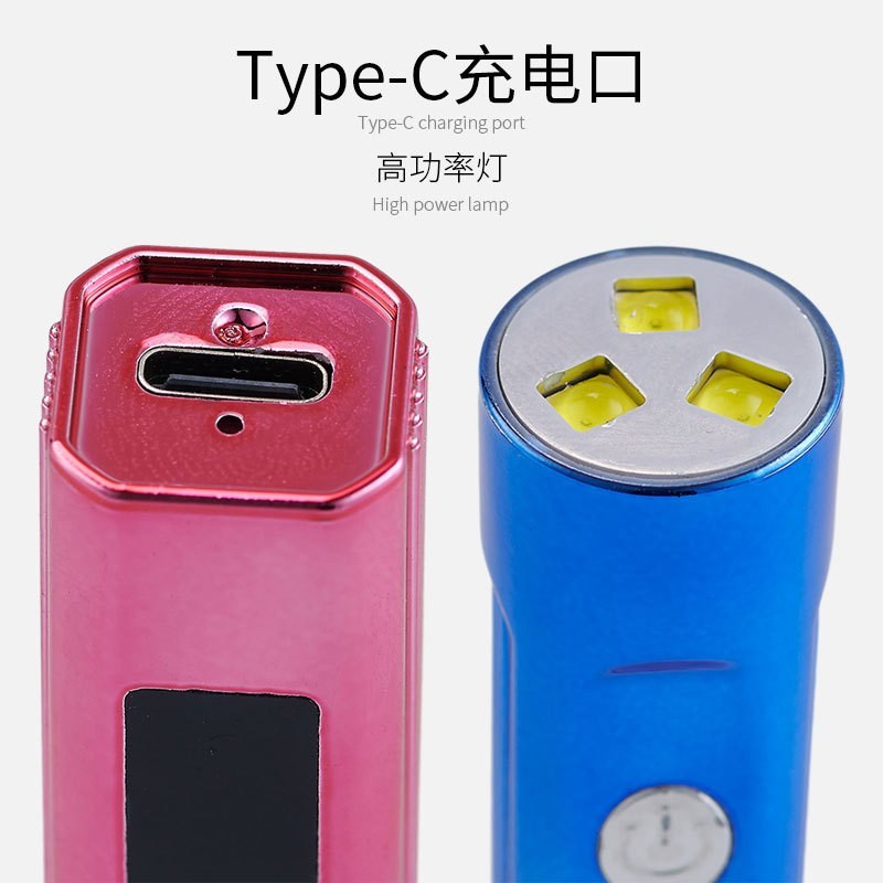 跨境美甲一字灯带屏显蓄电迷你手持美甲灯美甲店甲油胶光疗灯速干图2