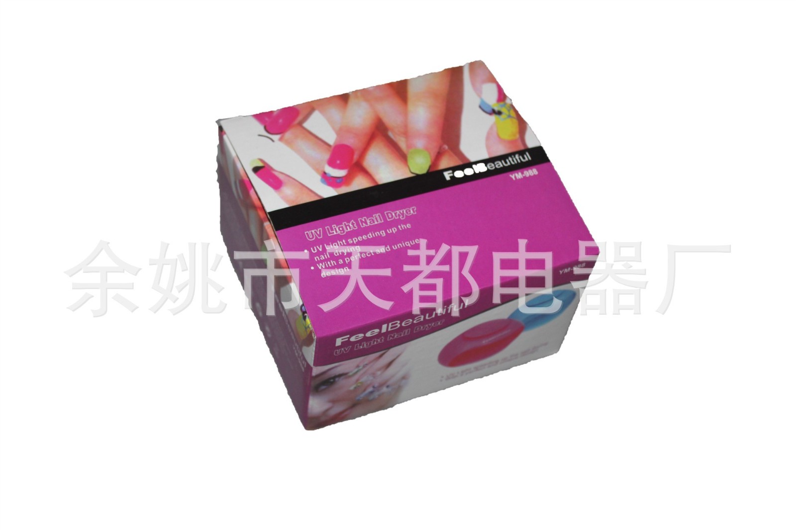 指甲烘干器 UV灯光疗美甲 风干机 紫光灯 指甲风干图2