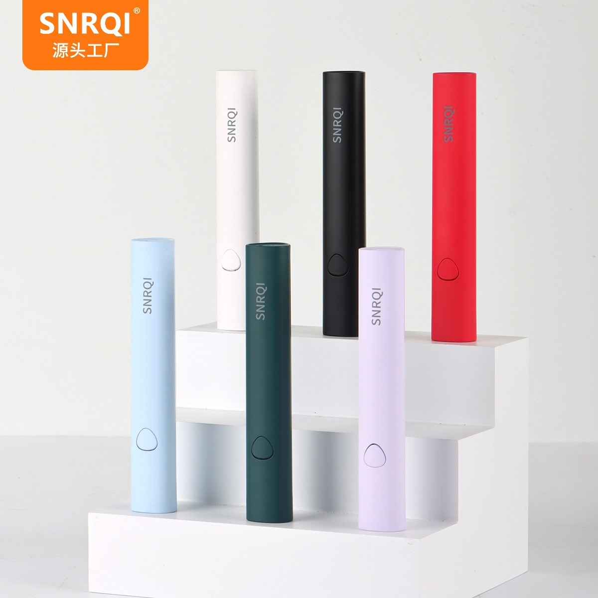 跨境美甲一字灯带支架迷你便携式蓄电美甲烤灯小型舒适美甲手持灯图2