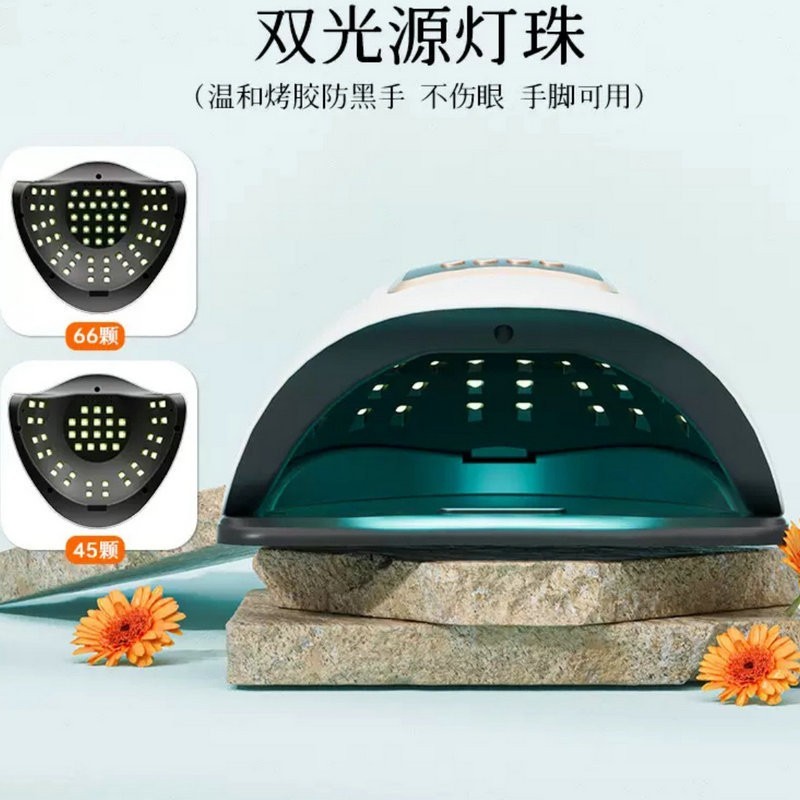 智能速干美甲灯穿戴甲美甲店专用照灯烤灯光疗机不黑手光疗灯图4