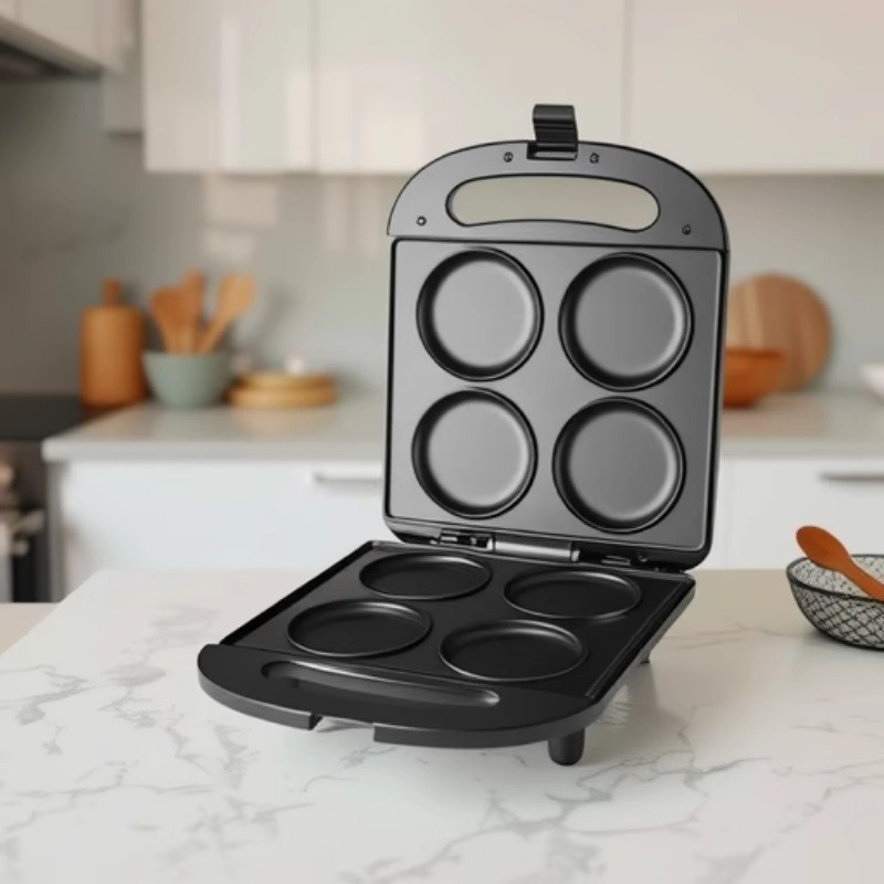 肉饼机 玉米饼肉饼机美标鸡蛋饼机 欧标4片肉饼机家用肉饼机图4