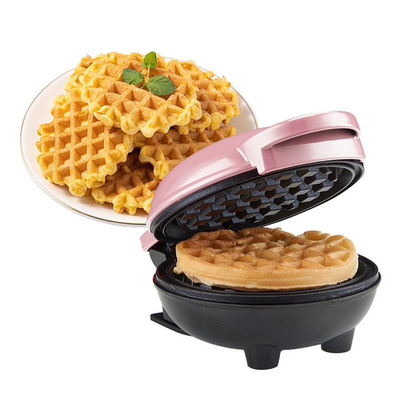 迷你华夫饼机家用烘焙蛋糕华夫饼机器三明治早餐机waffle maker图5