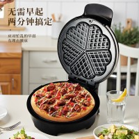 小吃早餐机多功能双面翻转华夫机家用蛋糕机多功能电热电饼铛