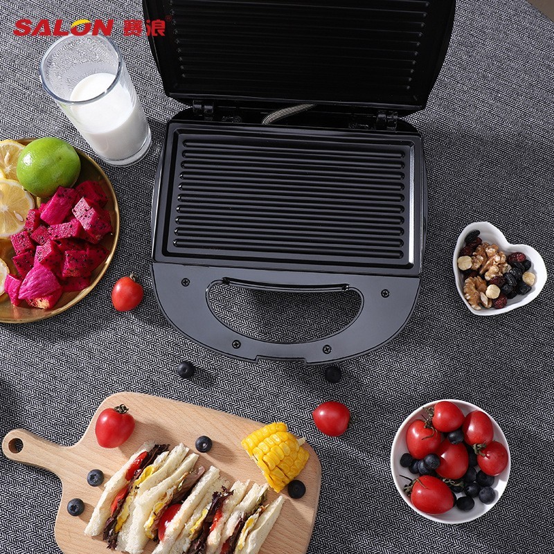 定制三明治机三合一轻食早餐机多功能烤面包机器图2