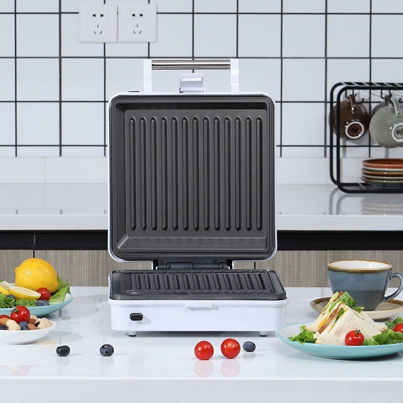 定制便捷多功能早餐机吐司加热机可拆卸家用华夫饼三明治机图3