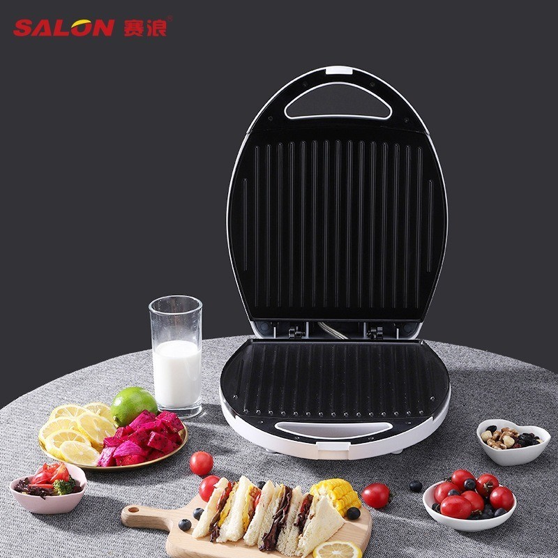 新款多功能家用宿舍早餐机三明治机便捷华夫饼烤面包机图3