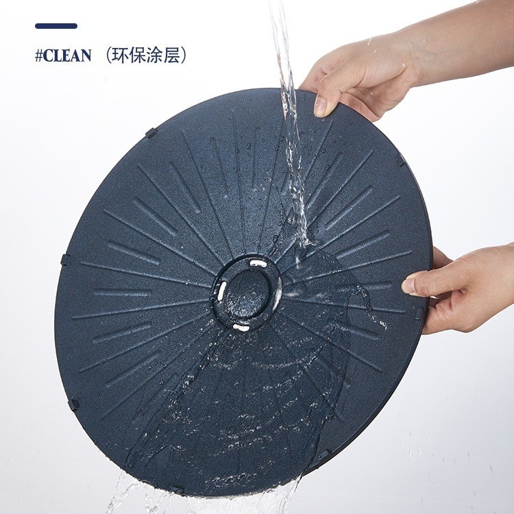 新款无烟电烧烤盘自动旋转烤肉机分体烤盘易清洗无油烟家用烧烤机图5