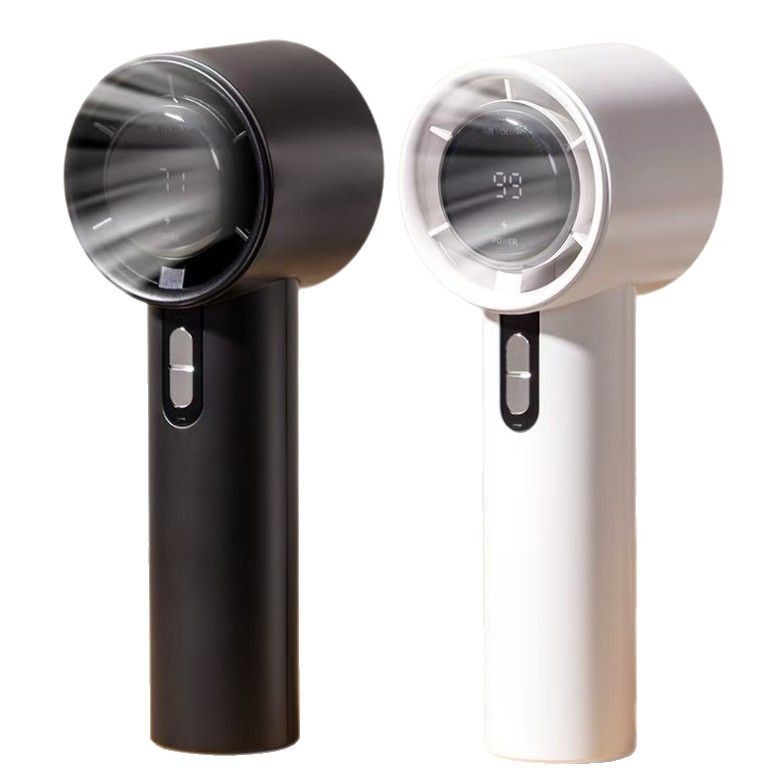 新款100档高速手持风扇迷你便携式usb充电款长续航数显暴力小风扇图5