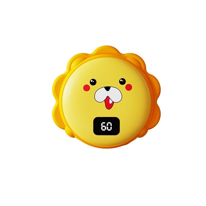 2023款数字显示卡通暖手usb充电二合一可爱迷你暖手宝随身充电宝图4