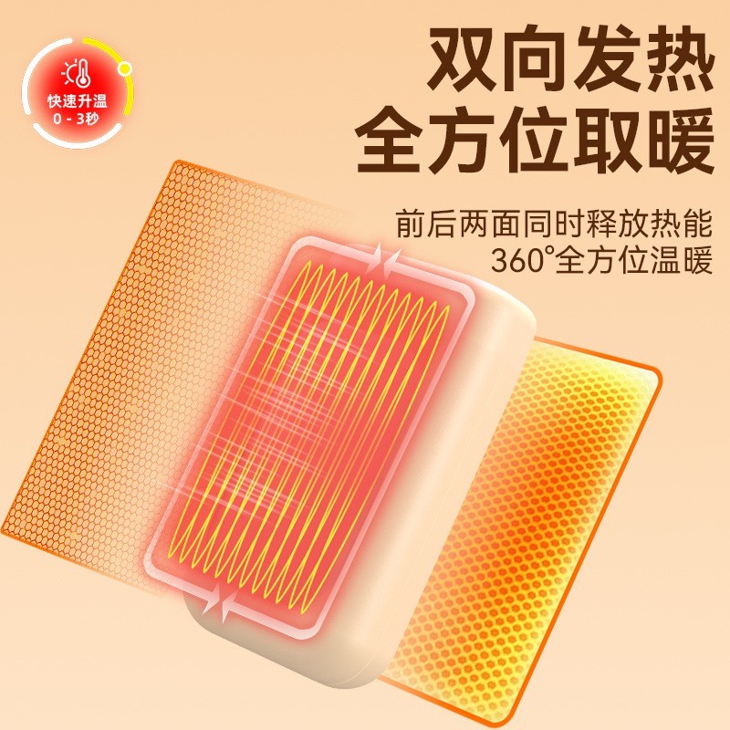 新款秋冬季跨境专供大容量户外学生宿舍便携式暖手宝支持LOGO印字图3