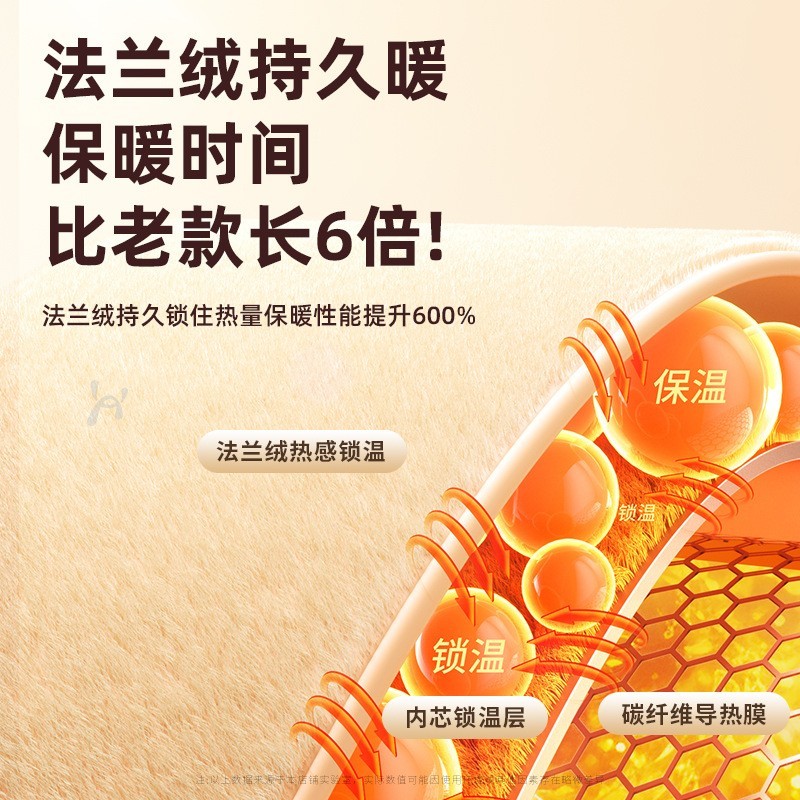 新款毛绒暖手宝充电暖宝宝暖手神器双面自发热便携式手握取暖神器图3