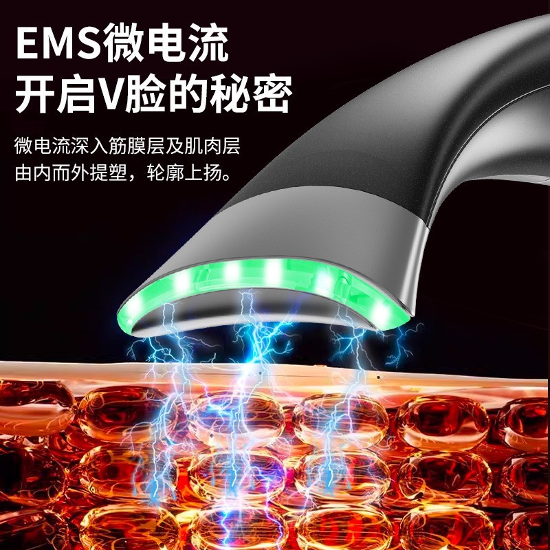 跨境美颈仪两用微电流面部导入仪震动按摩仪颈纹仪嫩肤颈部美容仪图4