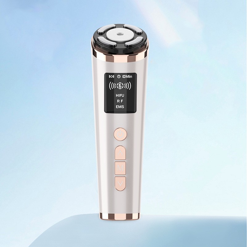 新款美容仪家用脸部 EMS微电流嫩肤导入仪震动按摩跨境工厂图2