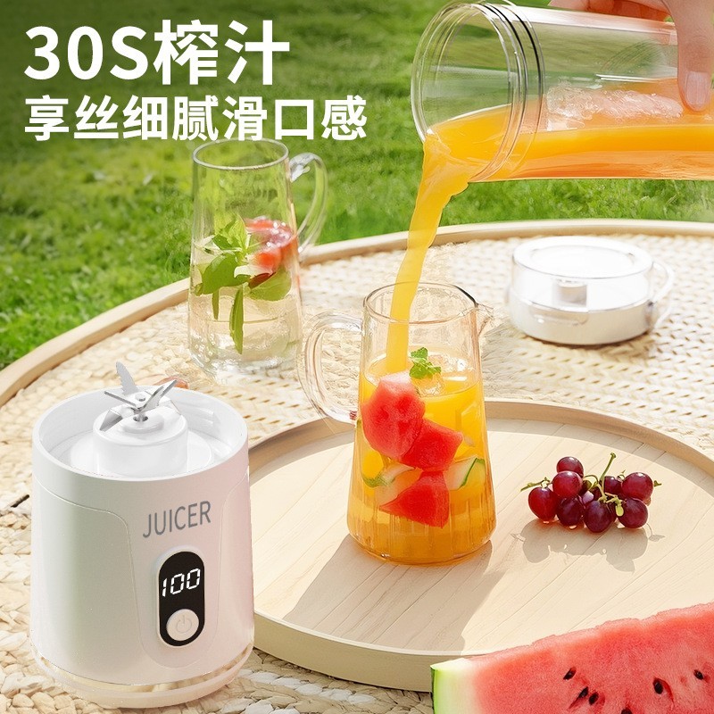 跨境厂家榨汁机便携式家用果汁机小型迷你电动榨原汁高速榨汁图4