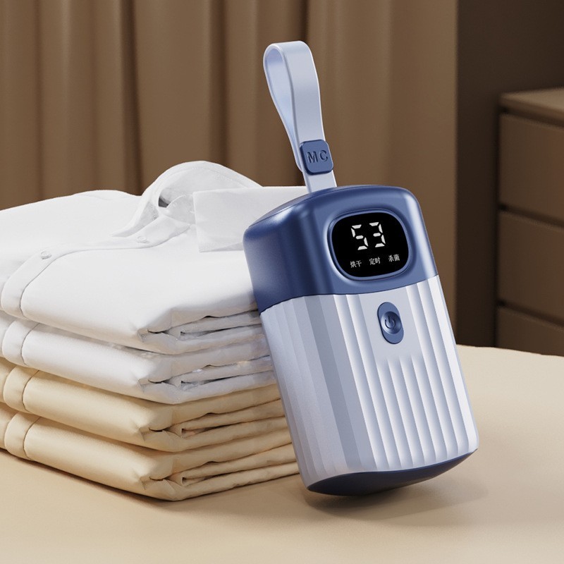 新式速烘智能烘干机 家用小型衣物烘干机便携式折叠除螨消毒图2