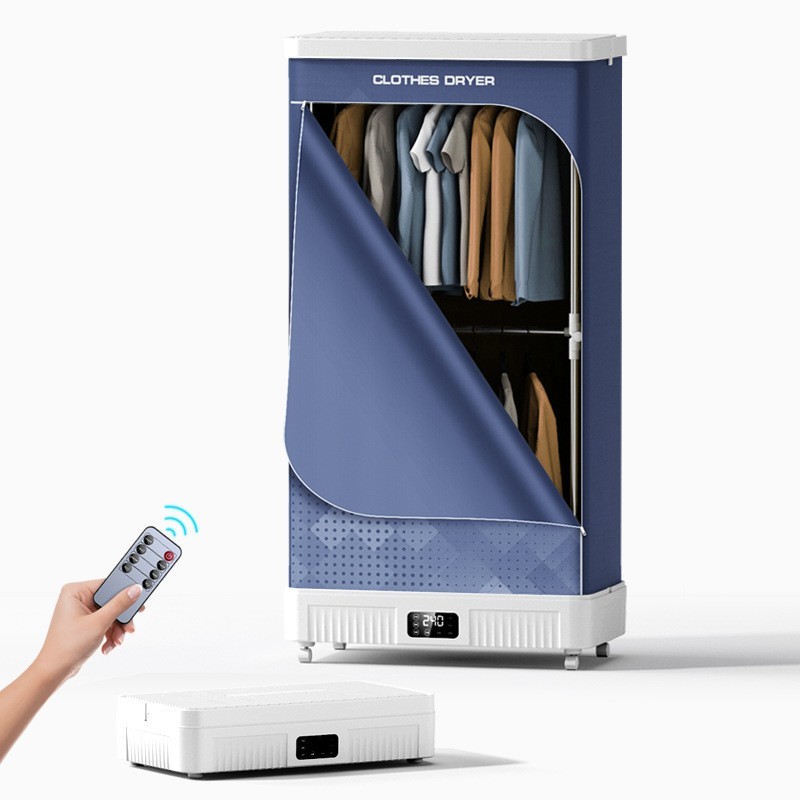 新款干衣机大容量烘衣服家用折叠干衣机免安装便携式衣物烘干机图5