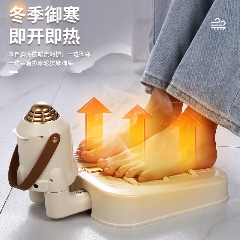 新款跨境多功能三合一烘鞋器旅行小型干衣机家用烘衣架暖脚器图2