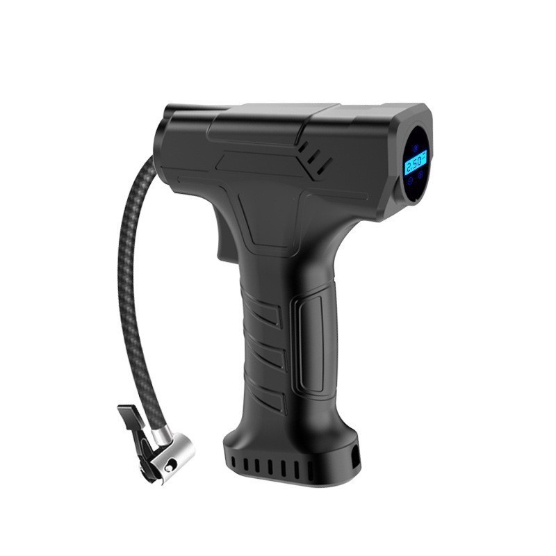 跨境车载充气泵小型便携家用打气筒多功能无线汽车轮胎打气电动泵图5