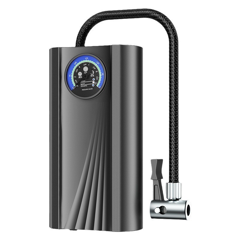 车载充气泵小型筒便携式打气筒轮胎电动打气泵车用图5