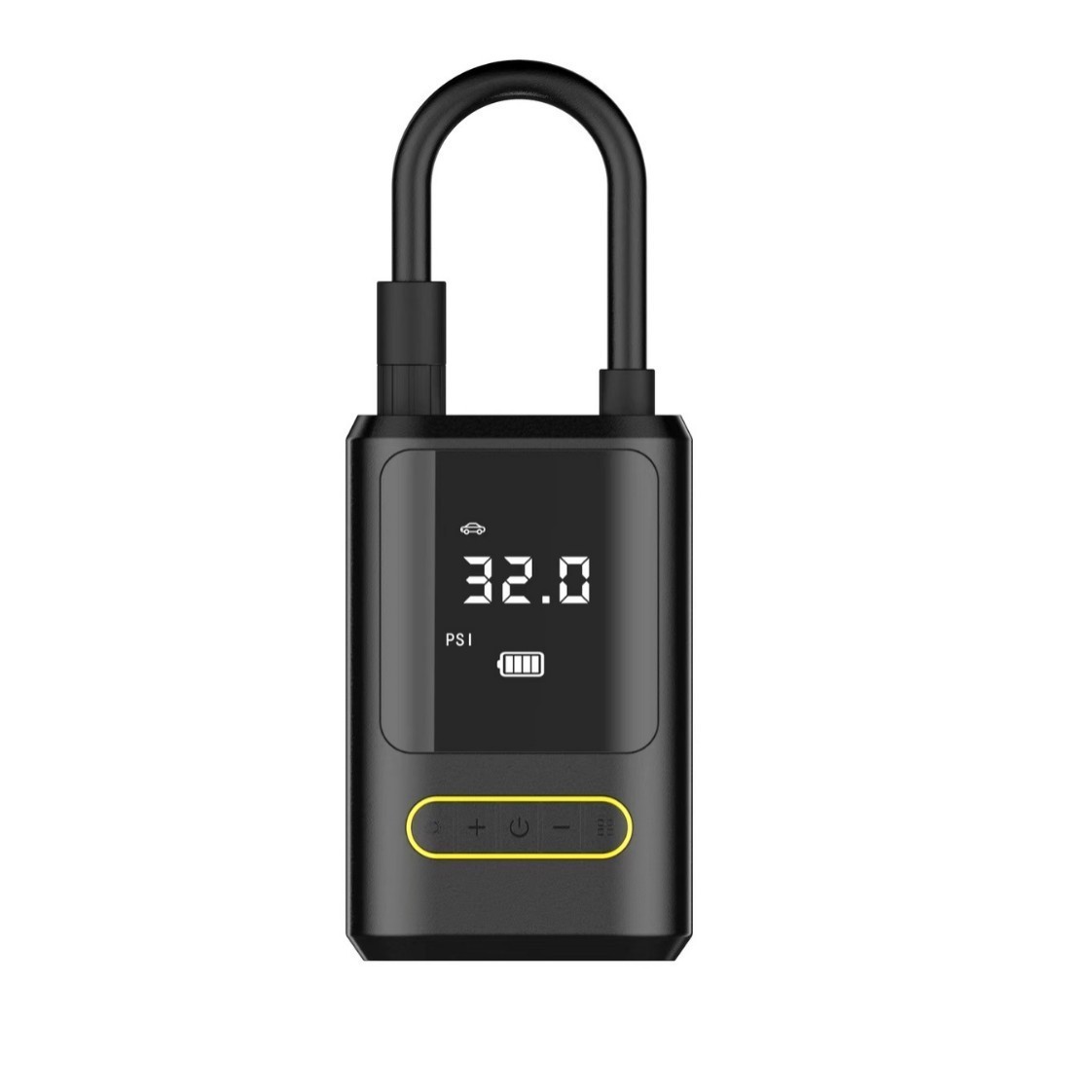 便携式迷你自行车电动汽车轮胎打气筒气泵手持无线充电车载充气泵图5