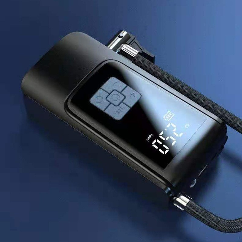 跨境专供车载无线充气泵 汽车打气筒 便携小轿车轮胎打气泵图3