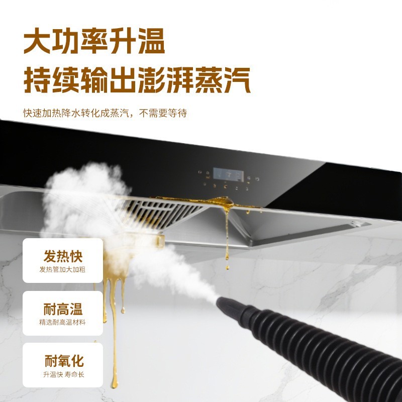 手持高温蒸汽清洁机便携式汽车家用多功能厨房油烟机清洁机蒸汽机图4
