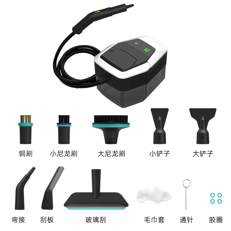 高温蒸汽清洁机线控手柄高压蒸气消毒家用空调油污油烟机清洗机图5