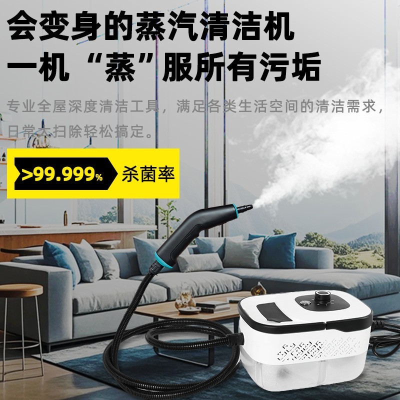家用布艺沙发高温蒸汽清洁机便携式窗帘床垫杀菌除螨高温蒸汽杀菌图4