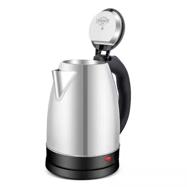 1.8L家用电热水壶磨砂出口304不锈钢110V快速烧开烧水壶2.0L工厂图4