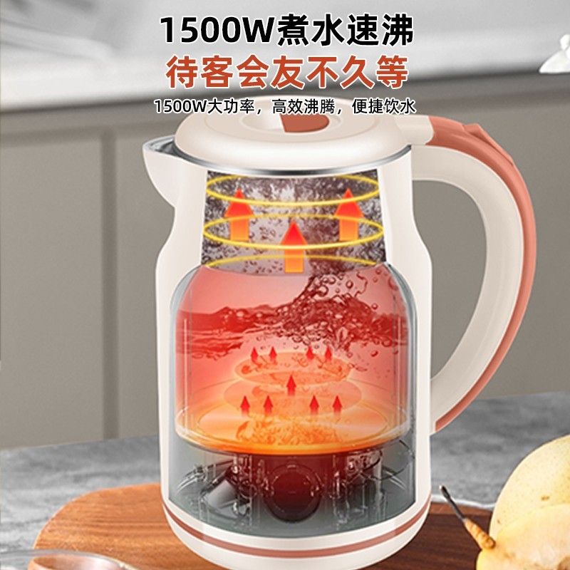 304不锈钢烧水壶家用智能保温一体电热开水壶大容量恒温壶图2