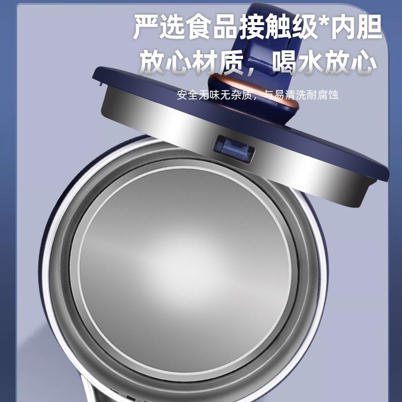 3升电热水壶食品级不锈钢电水壶酒店快壶烧水保温一体壶图3