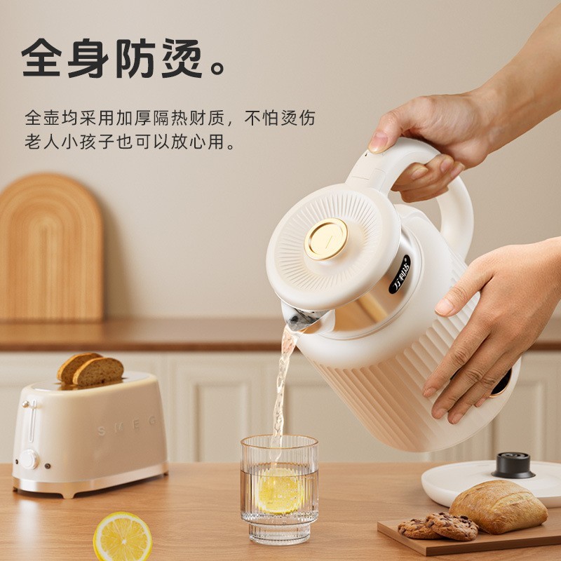电热水壶大容量保温不锈钢电水壶家用自动断电烧水壶酒店图2