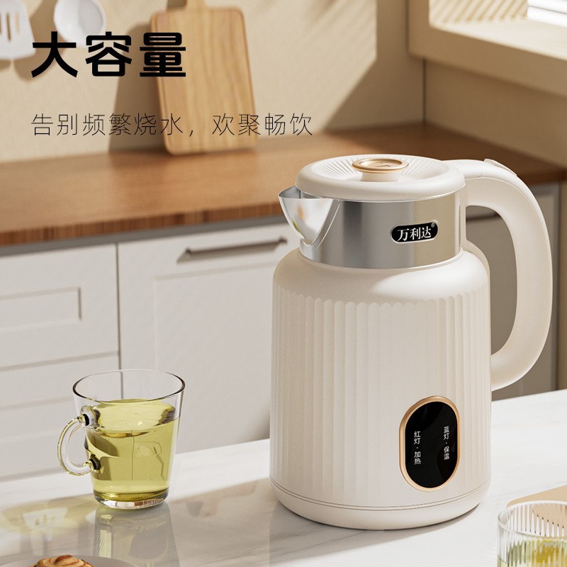 电热水壶大容量保温不锈钢电水壶家用自动断电烧水壶酒店图3