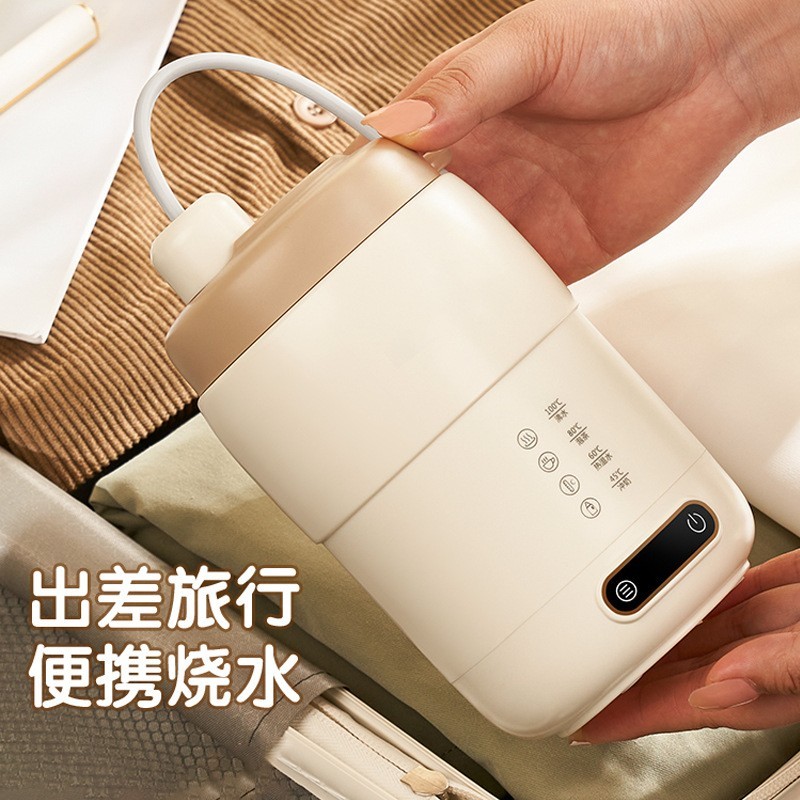 便携式烧水壶旅行烧水杯出差酒店热水壶电热水杯煮水壶跨境图4