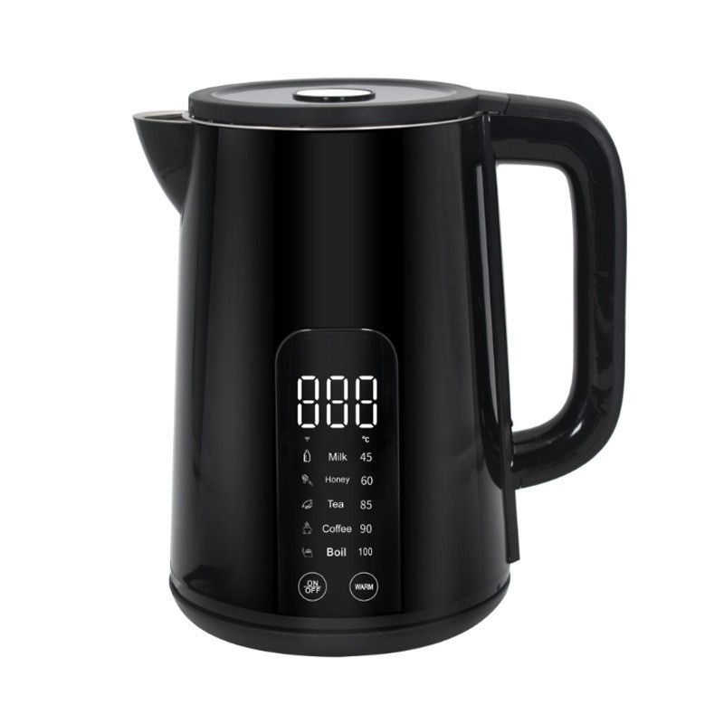 双层WIFI智能Alice数字电热水壶LED显示定时保温304不锈钢1.7L OEM图4