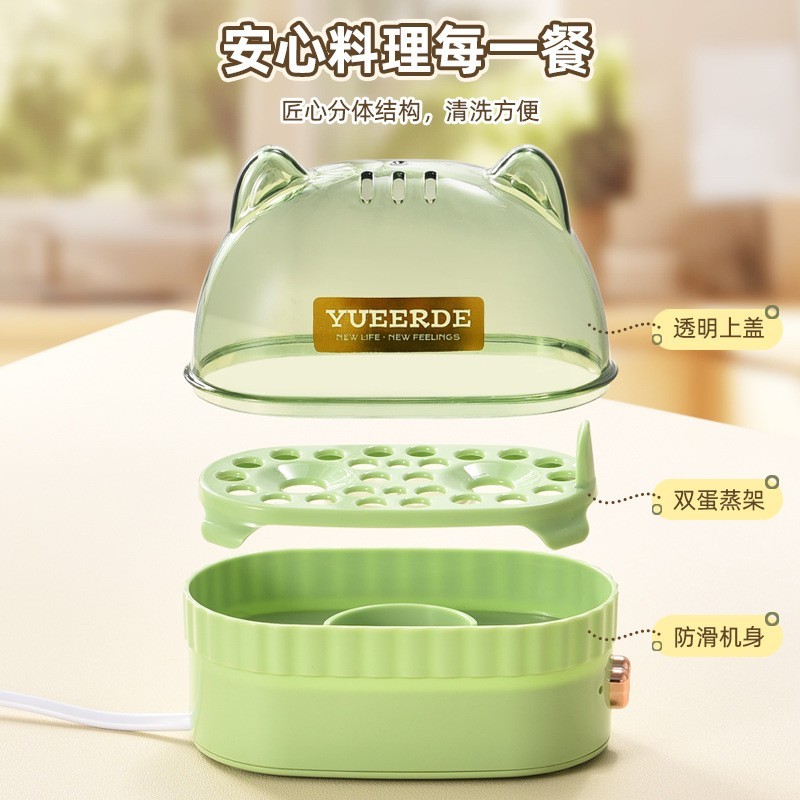 学生宿舍多功能蒸蛋器上班族早餐煮蛋器迷你蒸蛋器图3