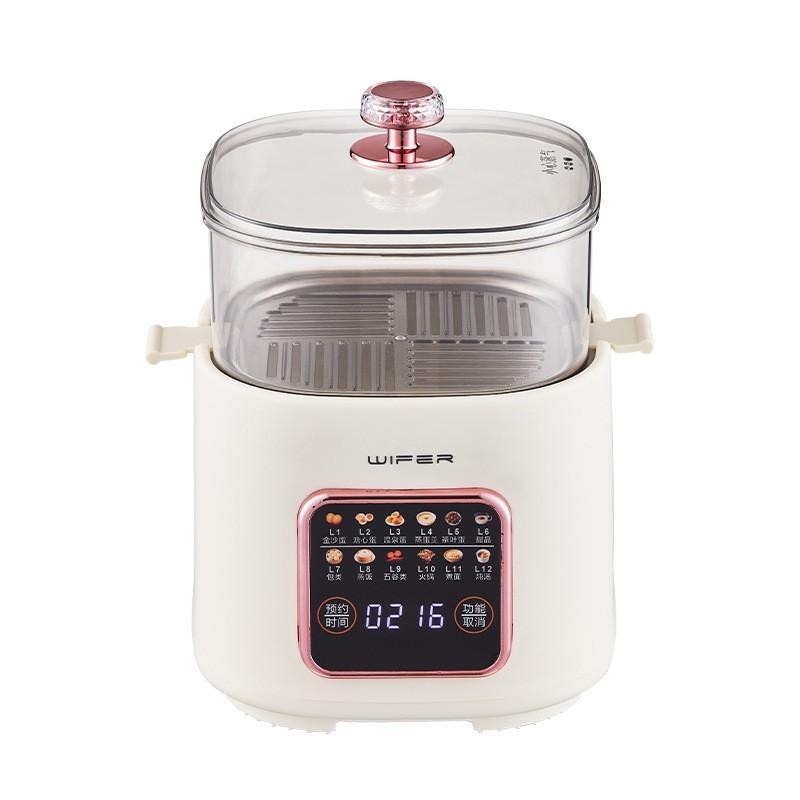 多功能煮蛋器早餐机煮锅蒸锅火锅蒸蛋器煮蛋器温泉蛋加高蒸笼迷你图5