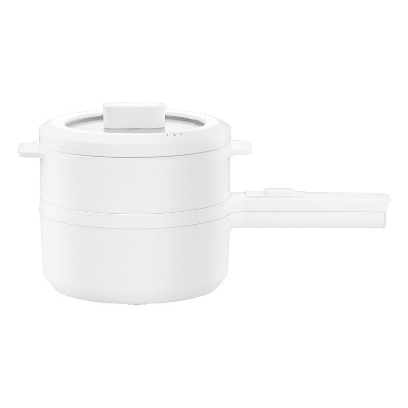 多功能宿舍学生迷你小电锅陶瓷内胆蒸煮一体不粘锅家用智能电煮锅图4