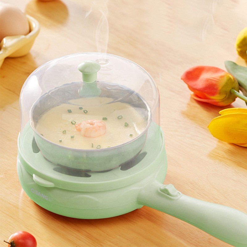 家用电煎锅小型插电煎蛋器蒸蛋煮蛋器自动断电小煎饼锅宿舍早餐机图4