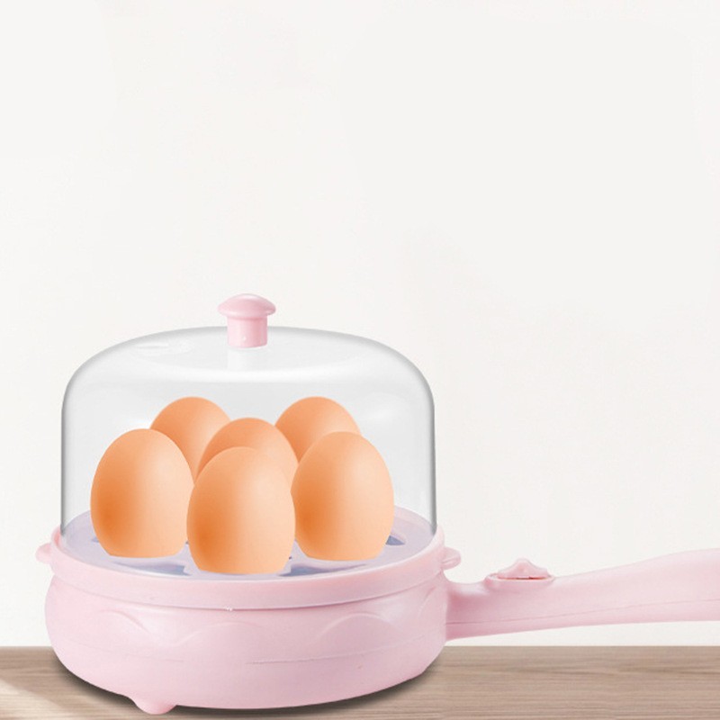 家用电煎锅小型插电煎蛋器蒸蛋煮蛋器自动断电小煎饼锅宿舍早餐机图5