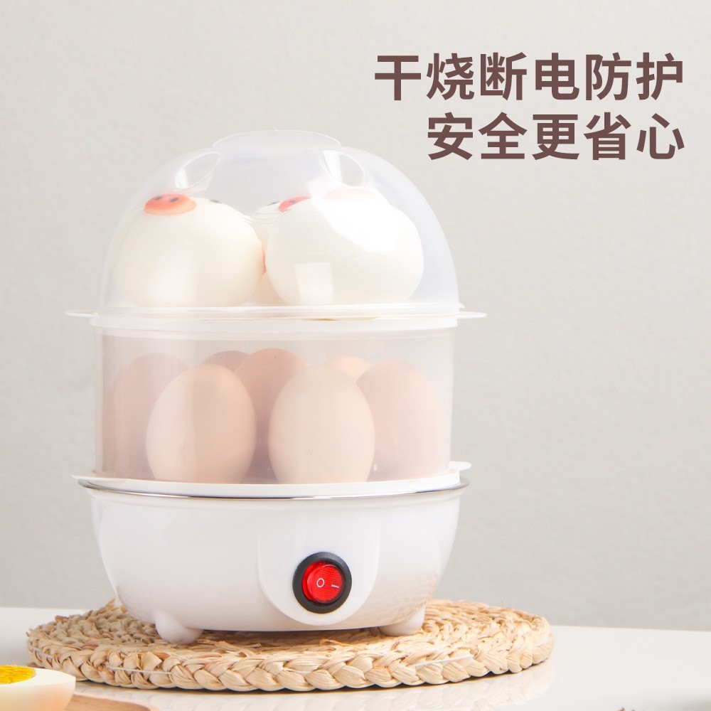 定制多功能蒸蛋器煮蛋器不锈钢家用自动断电小型蒸神器早餐机煮蛋图4