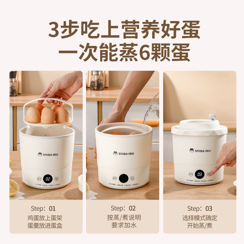 多功能蒸蛋器家用自动断电煮蛋器迷你煮蛋神器溏心蛋温泉蛋早餐机图3