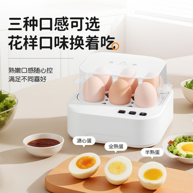 迷你蒸蛋器 家用多功能宝宝辅食机 快速蒸煮上班族早餐机图4