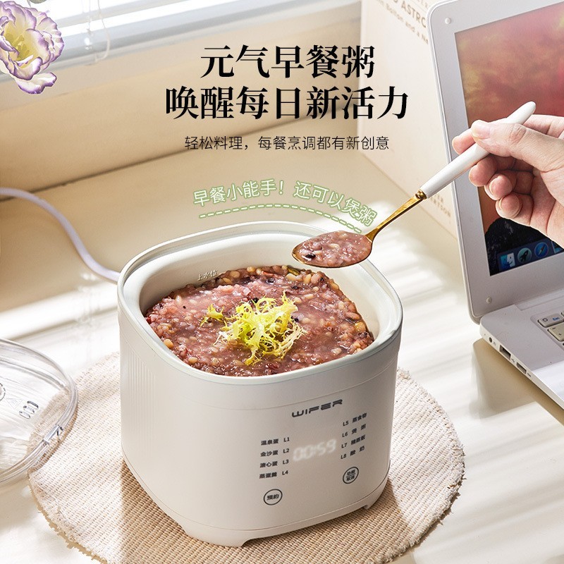 煮蛋蒸蛋器自动断电小型家用电火锅煮粥迷你多功能锅宿舍早餐跨境图4