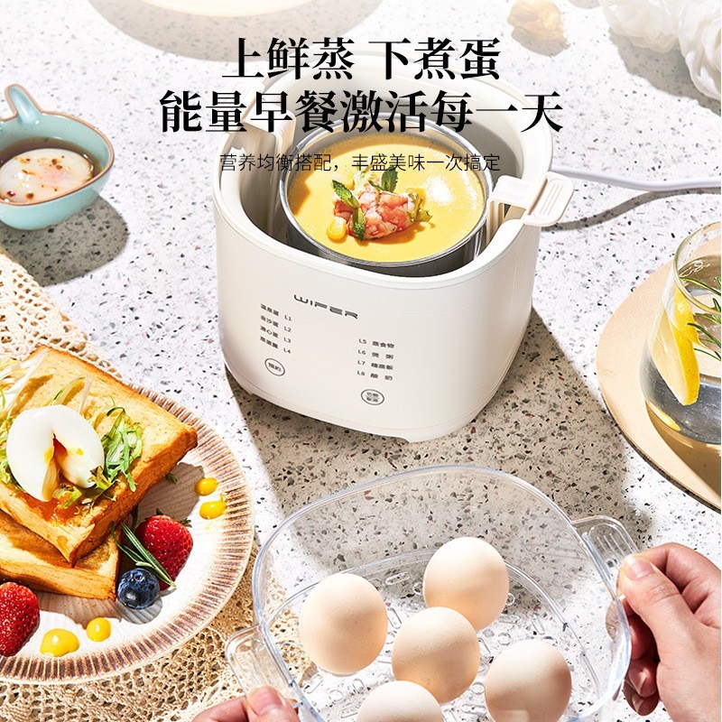 煮蛋蒸蛋器自动断电小型家用电火锅煮粥迷你多功能锅宿舍早餐跨境图3