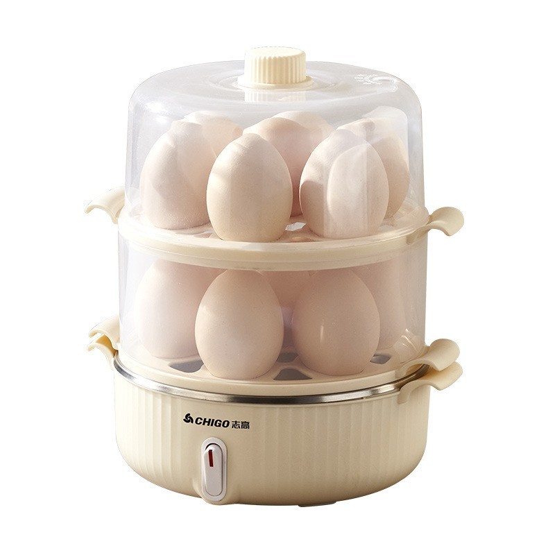 多功能双层煮蛋器家用自动断电蒸蛋器迷你早餐机电蒸锅图4