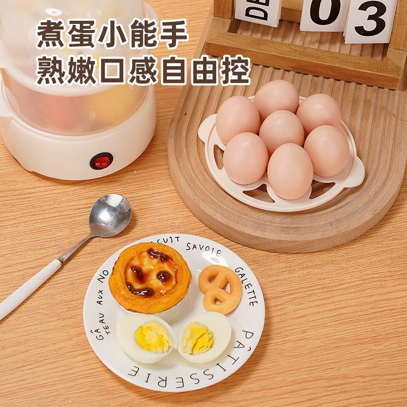 煮蛋器蒸蛋器多功能蒸蛋自动断电家用小型羹煮鸡蛋机早餐神器图2
