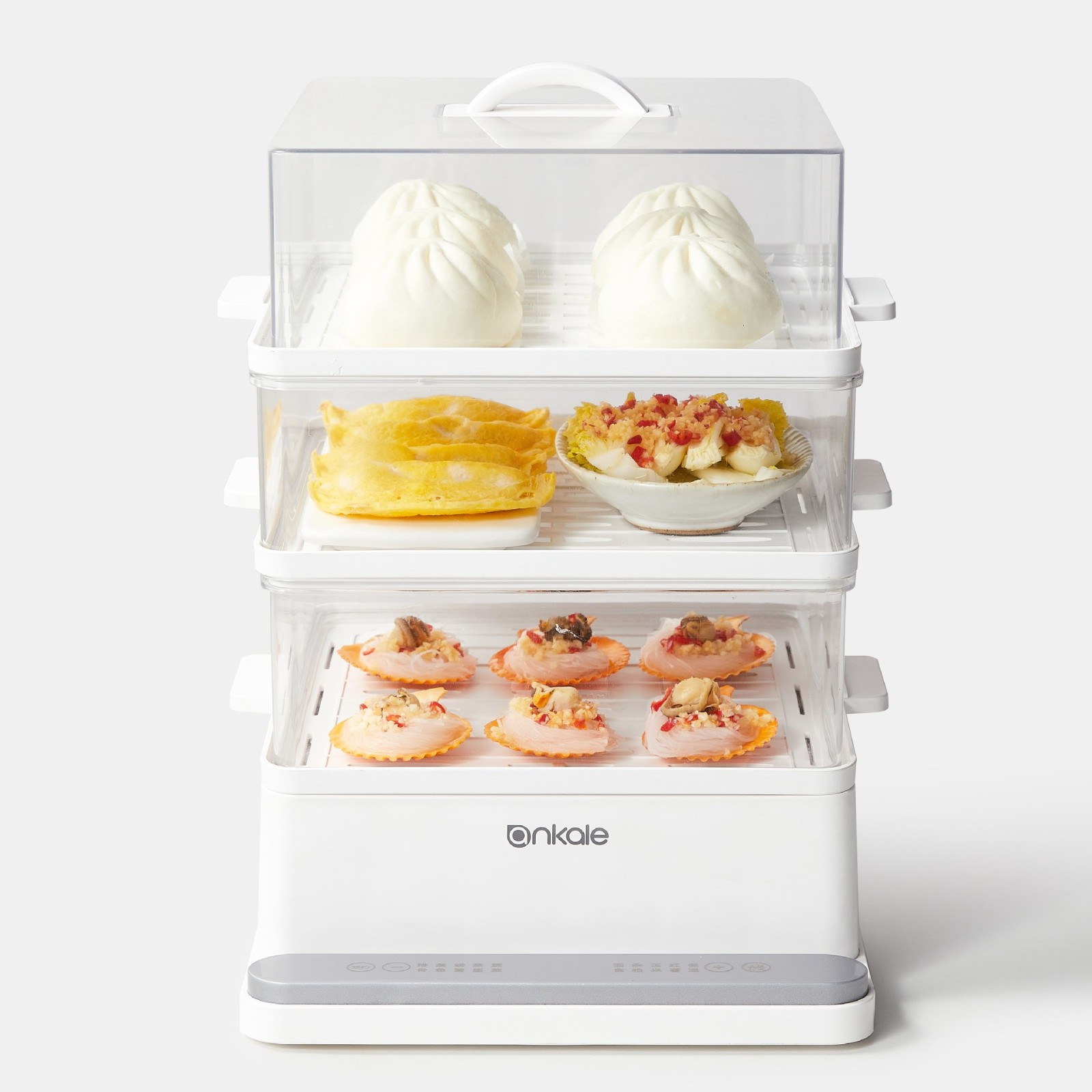 多功能蒸锅家用小型电蒸锅蒸汽锅多层小蒸锅迷你多功能蒸菜图4