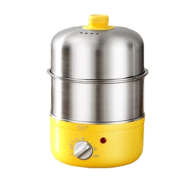 不锈钢304煮蛋器自动断电家用蒸蛋器1人鸡蛋羹早餐机多功能水煮图4