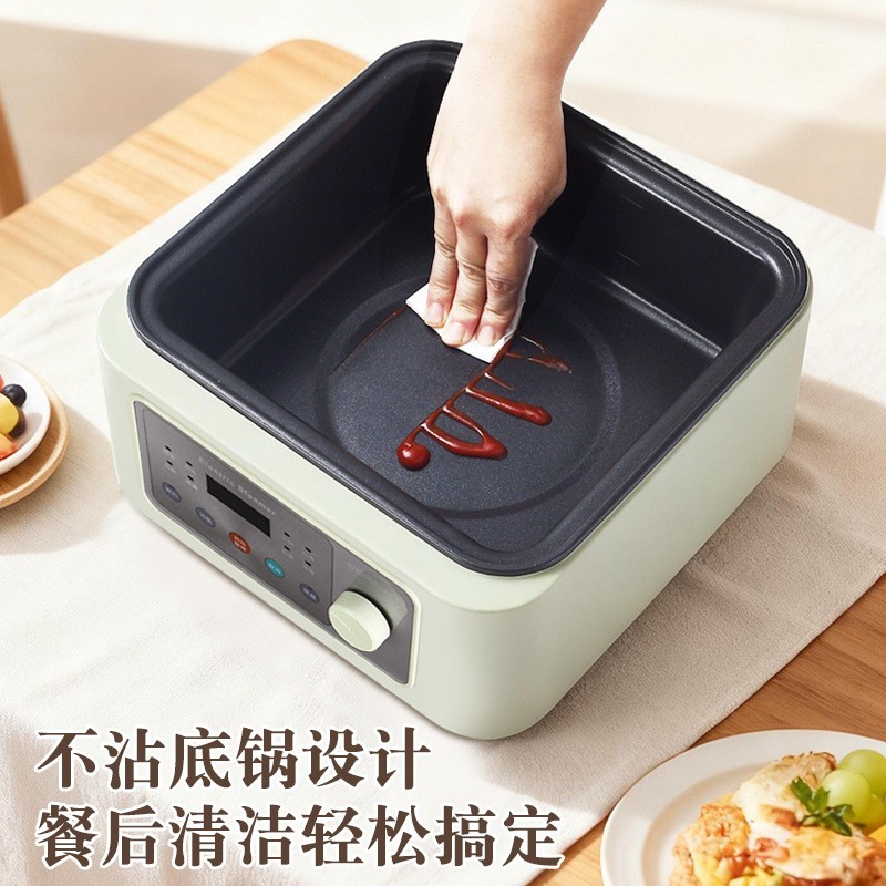 智能三层蒸锅可预约大容量不粘多功能电蒸锅图2